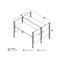 Bestar Bestar Pro-Biz 63W Office Cubicles with Gray Tack Boards and Low Privacy Panels in white 100870CG-17 - alternate 7